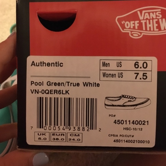 Pool Green Vans - Picture 3 of 4