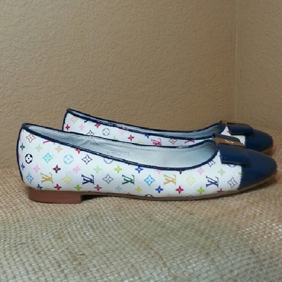 Louis Vuitton  Multicolore Flat Shoes 41