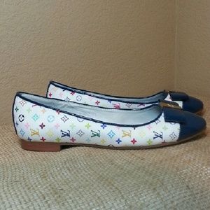 Louis Vuitton  Multicolore Flat Shoes 41