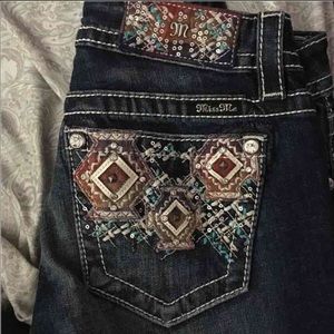 Miss me tribal print jeans