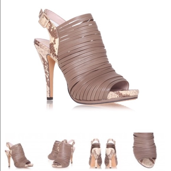 Vince Camuto taupe heels