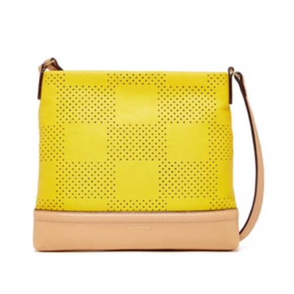 Isaac Mizrahi sling bag yellow Leather - Picture 1 of 3