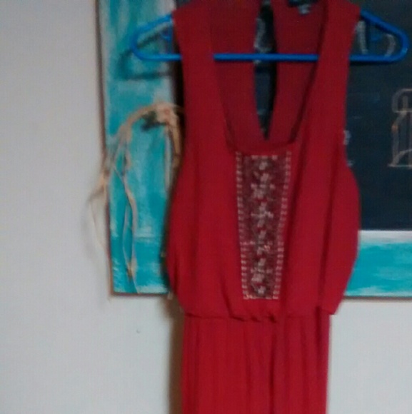 Beaded Embellish Empire Dress - Picture 1 of 3