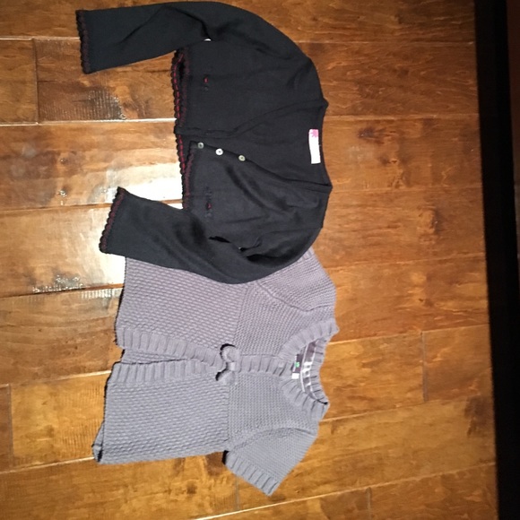 Two cardigans size 4.