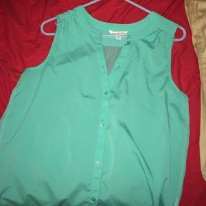 Button up tank top