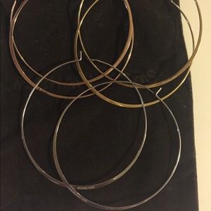 Michael Kors HOOP earrings set of 2 ON HOLD