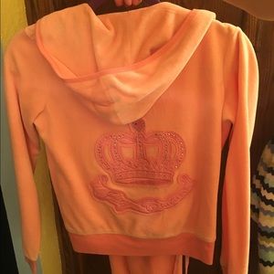 Pink juicy sweatsuit never worn