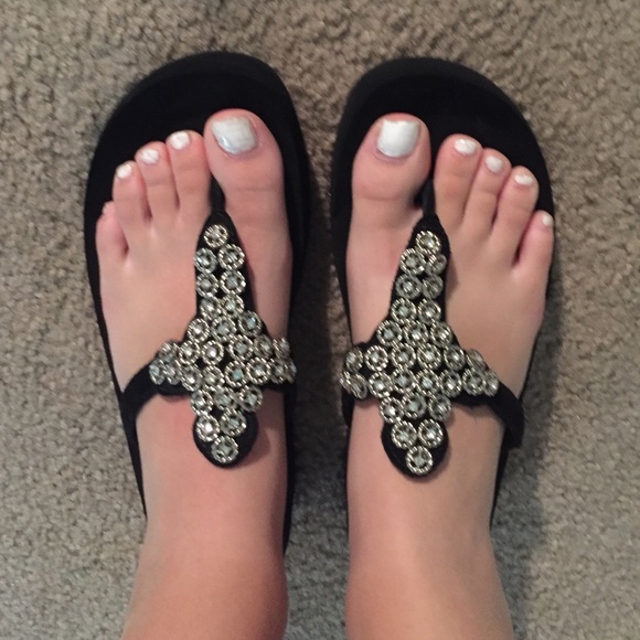 Yellow Box Flip Flops