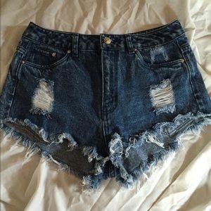 Divided by H&M denim shorts