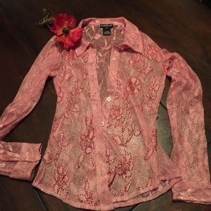 Bebe Lace Top