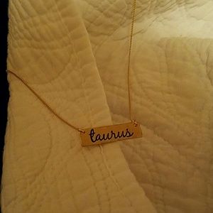 Taurus necklace