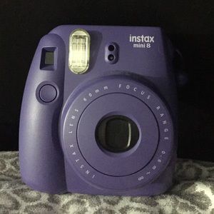 Purple Instax mini 8