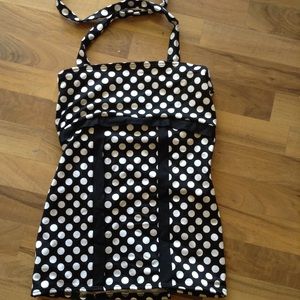 2 large swim tops