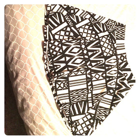 Papaya skater skirt