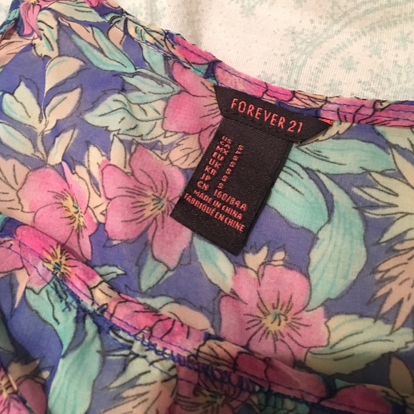 SOLD -Forever 21 Sheer Tank - Picture 2 of 2