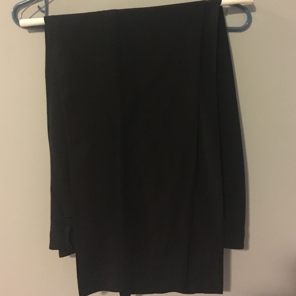 Black wool Calvin Klein dress pants