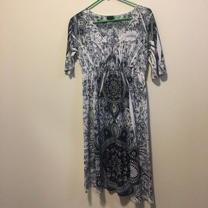 Cute black and white dress