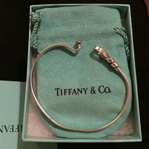 Tiffany & co bracket in sterling silver, small