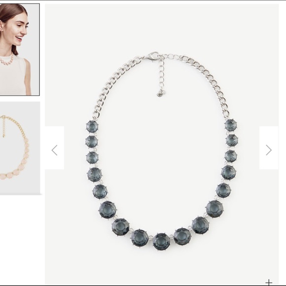 Ann Taylor Jewelry - Ann Taylor Faceted crystal necklace
