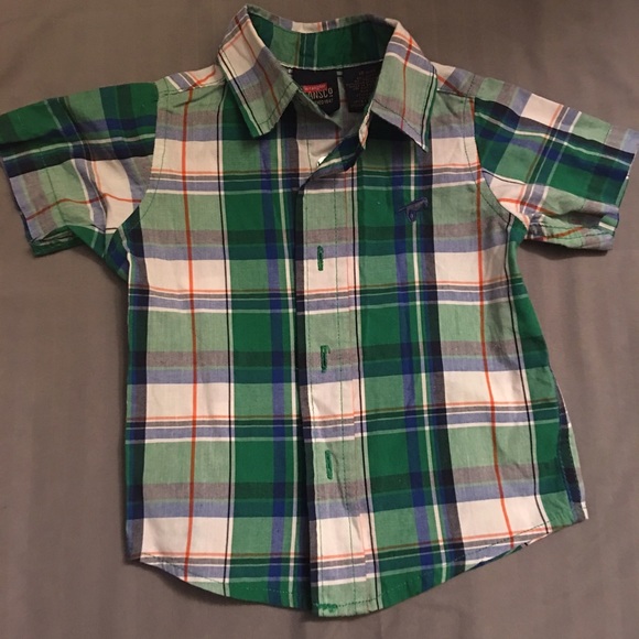 Toddler Plaid button down