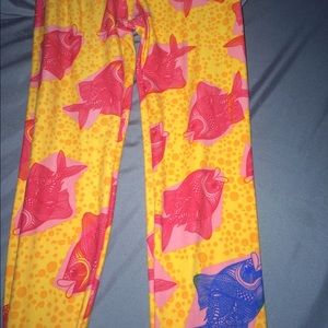 NEW LulaRoe OS Fish leggings unicorn
