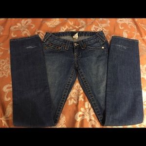 True Religion jeans. 32.5" inseam.