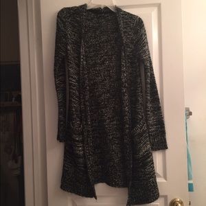 Long Marled Cardigan