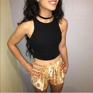 Tribal Print boho shorts