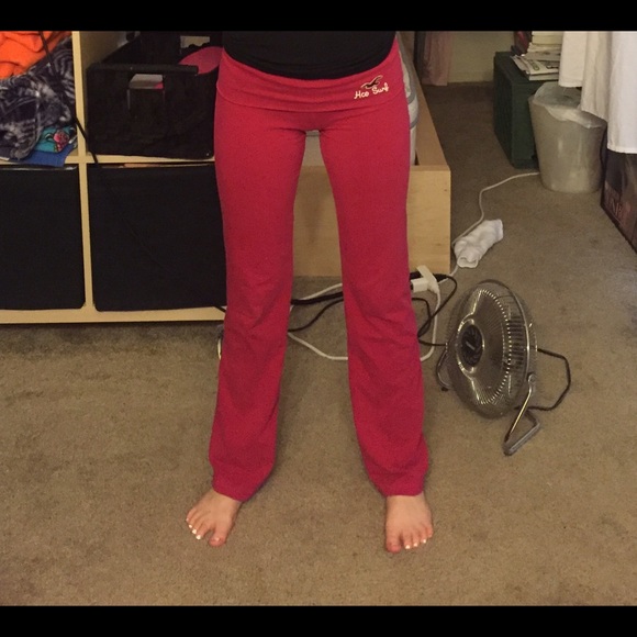 Pink Hollister yoga pants - Picture 1 of 4