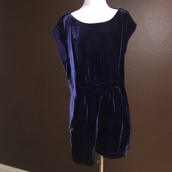 BCBG romper jumpsuit draped backless