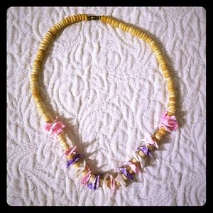 Handcrafted Puka shell necklace