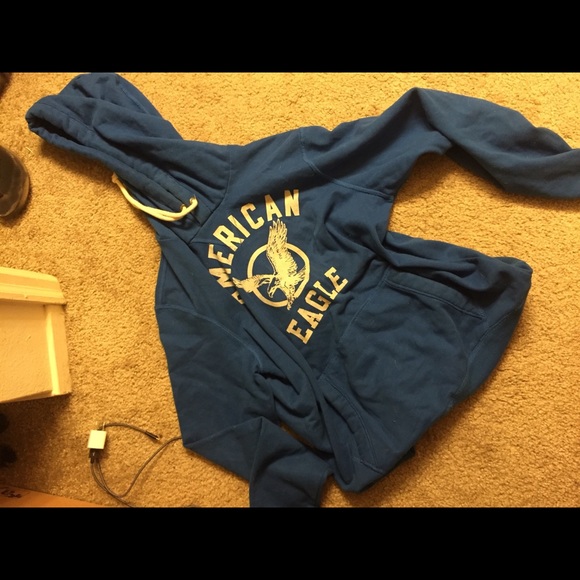 Men's American eagle pull over jacket