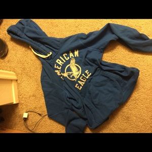 Men's American eagle pull over jacket