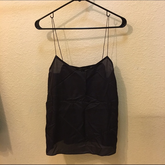 MARC JACOBS Vintage Cord Strap Camisole -Dark Plum