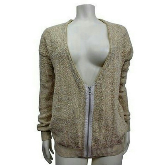 Urban Outfitters Silence Noise zip up cardi XS