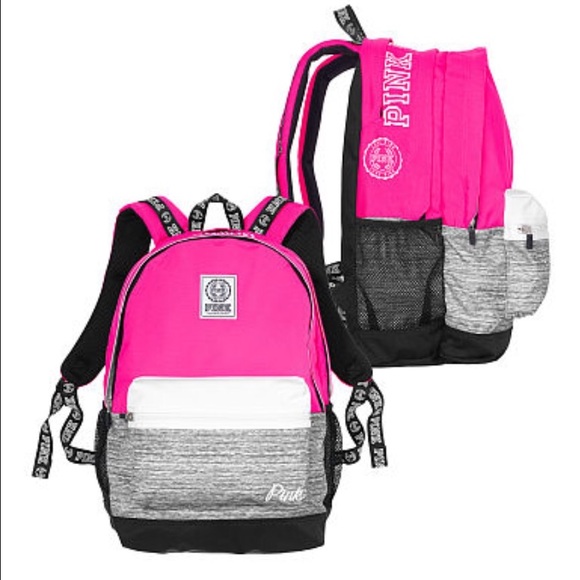 Pink Victoria Secret Campus Backpack