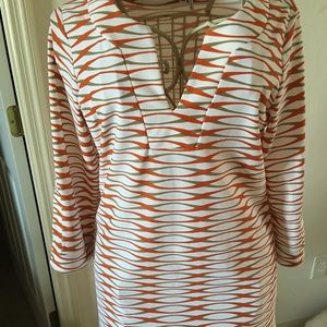 Jude Connaly  geometric tunic  dress size M