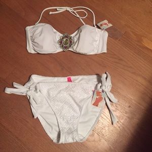 Nwt Victoria's Secret white bikini
