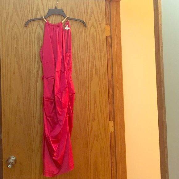 Cache red-pink stunning dress!!