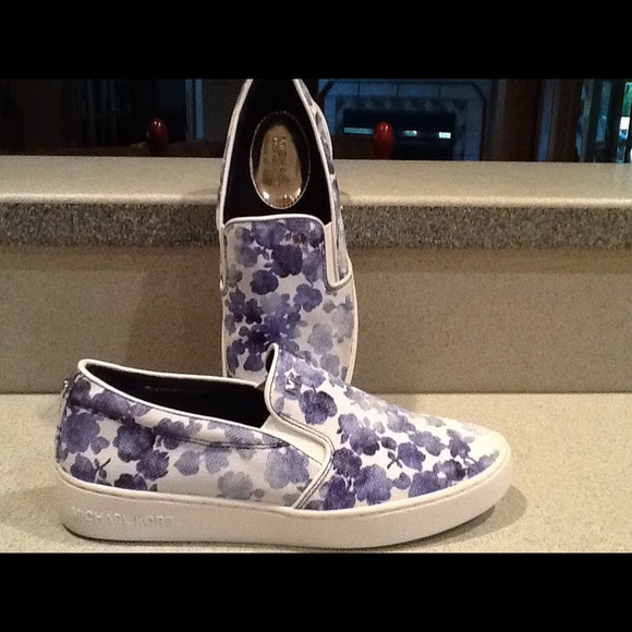 Michael Kors Shoes - Michael Kors floral slipon shoes