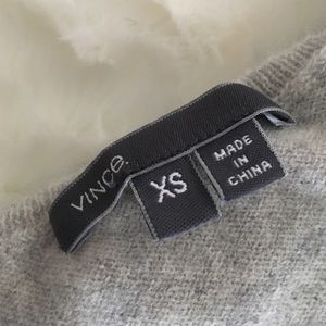 💕 20% 👉🏼VINCE GREY TURTLE NECK CASHMERE SWEATER