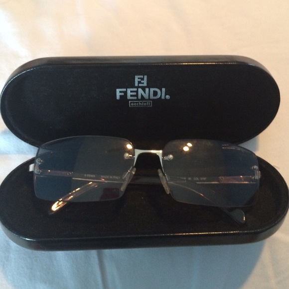 Fendi Rimless Sunglasses