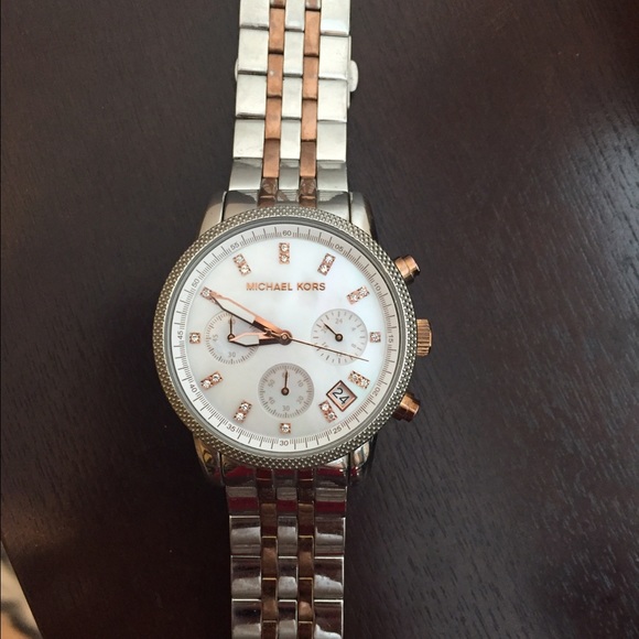 Michael Kors 2-toned watch