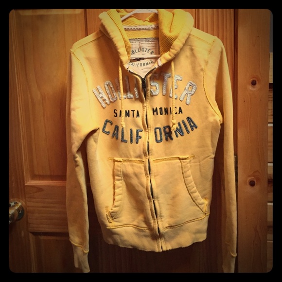 Hollister vintage style hoodie. Sz S