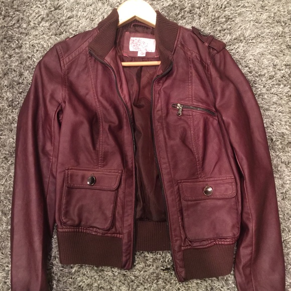 Xhilaration Maroon Jacket
