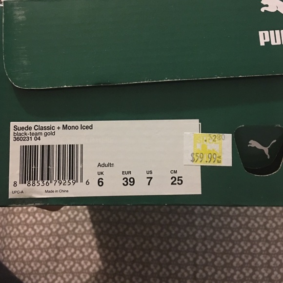 Suede Classic + Mono Iced Pumas - Picture 2 of 4