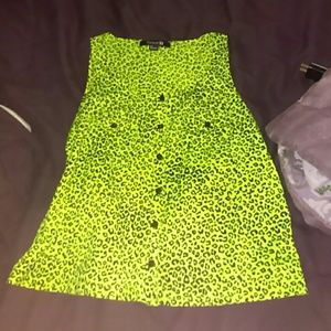 Leopard tank top