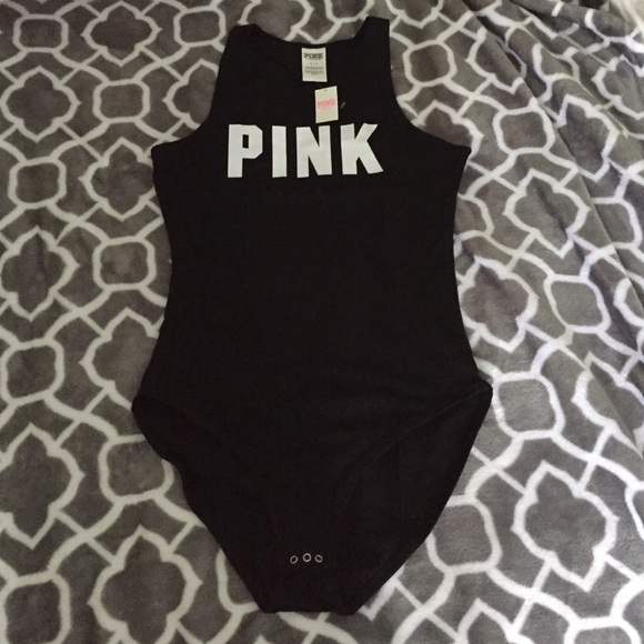NWT Victoria's Secret PINK bodysuit size small
