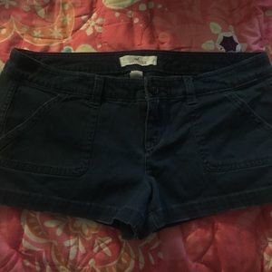 Hollister navy shorts