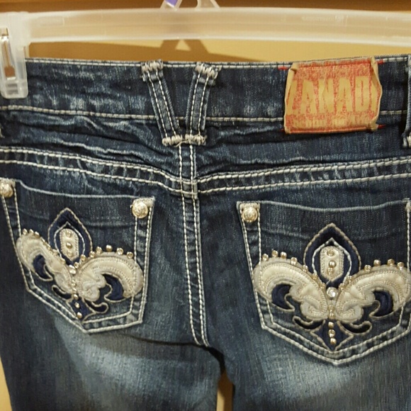 Zanadi bling pocket jrans size 9